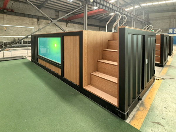 40ft container swimming pool